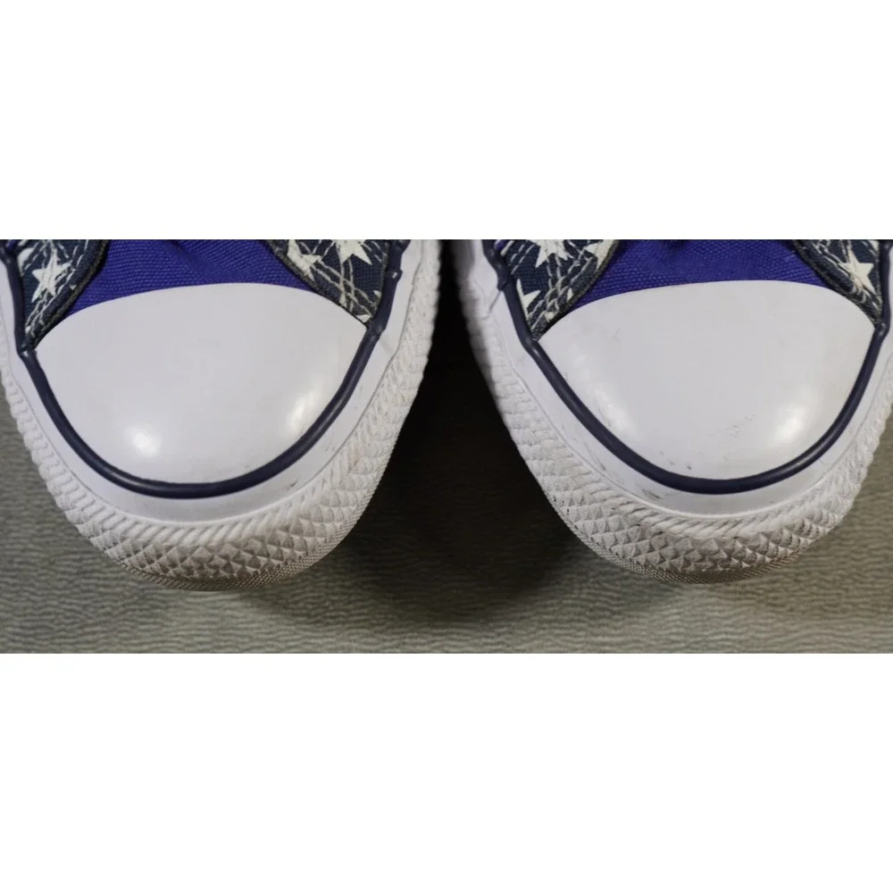 NEW Converse Chuck Taylor All Star Double Upper High Top Blue Stars Sz 13 - Picture 4 of 11